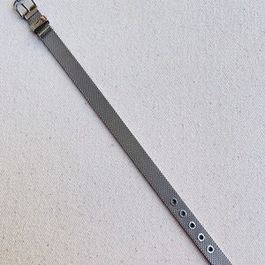 *Mesh Bracelet* Retired KEEP COLLECTIVE Buckle Clasp Silver